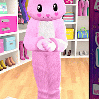 Fur-like shader for bunny outfit