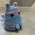 Amigurumi dumpling cat