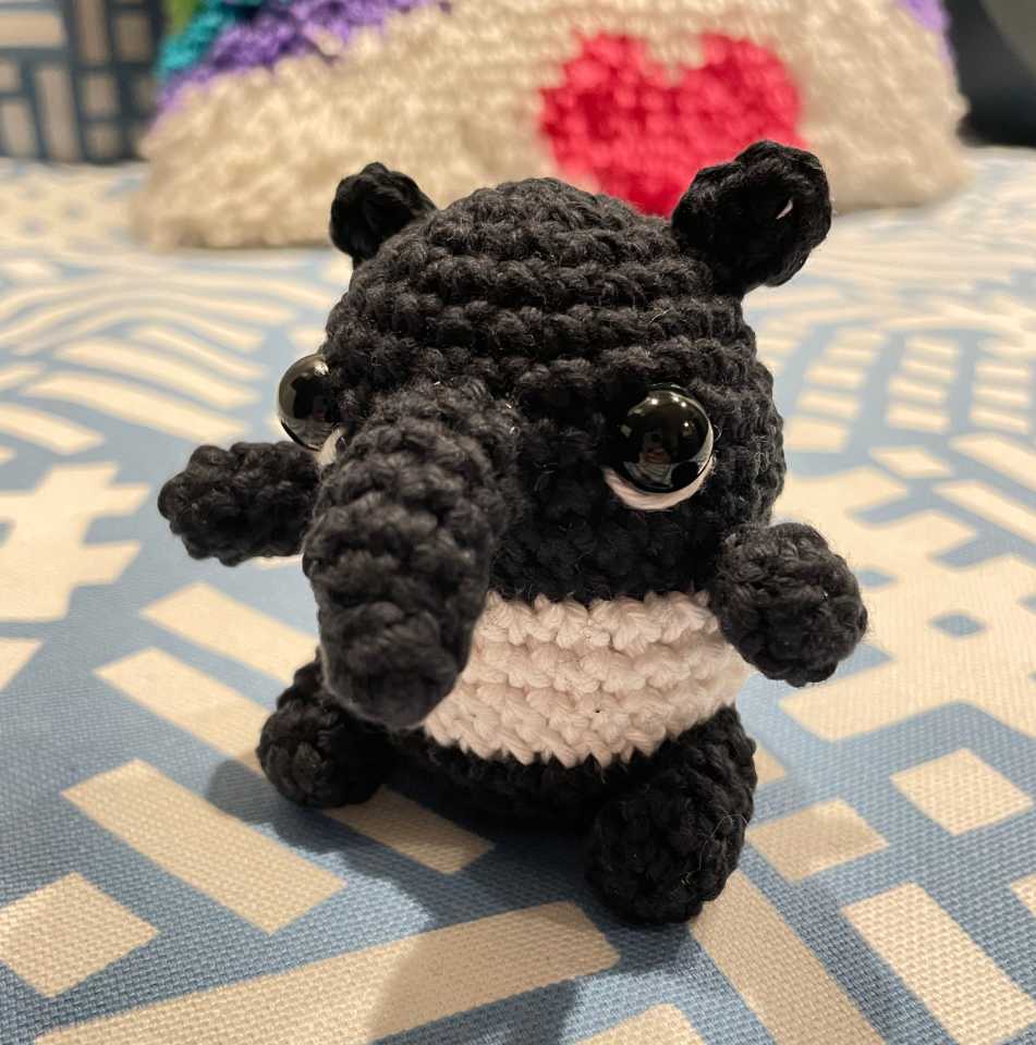 Amigurumi tapir