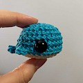 Amigurumi whale