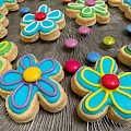 Flower cookies